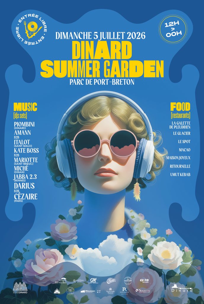 Dinard Summer Garden Affiche 2026