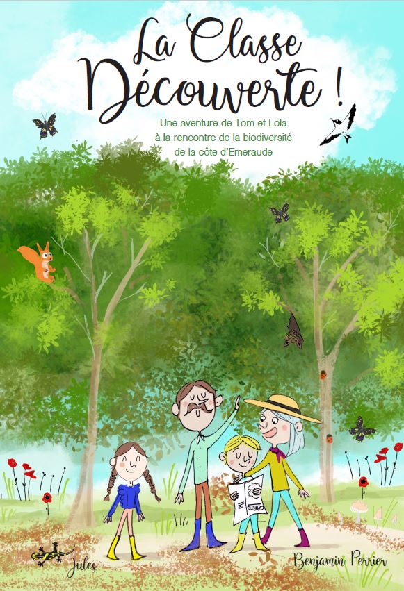 Couverture du livre de Tom Et Lola. La classe découverte, faisant partie d'une collection dédiée aux enfant de 6 à 10 ans.