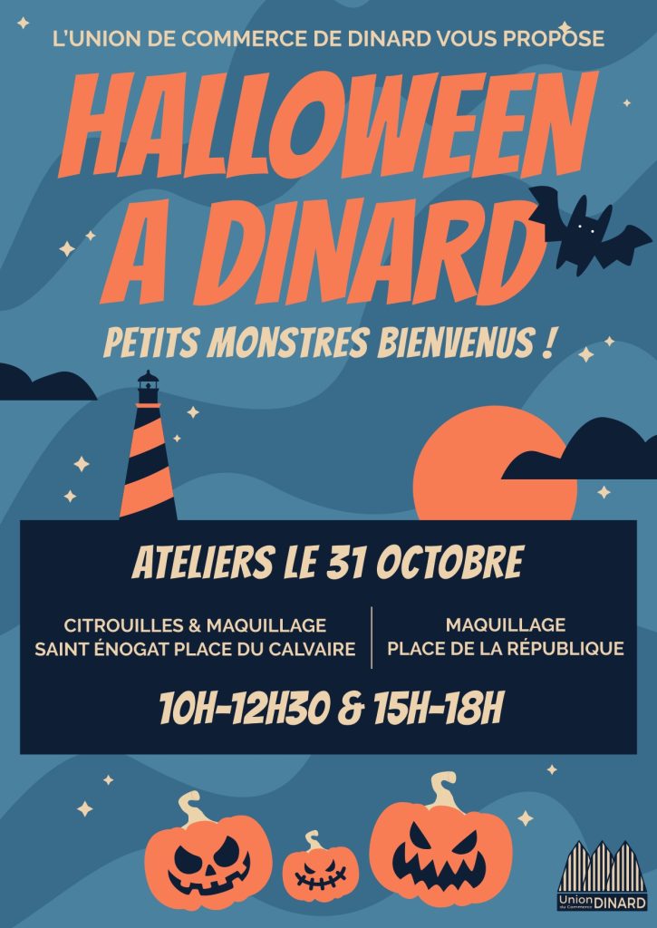 Animation Halloween à Dinard 2025