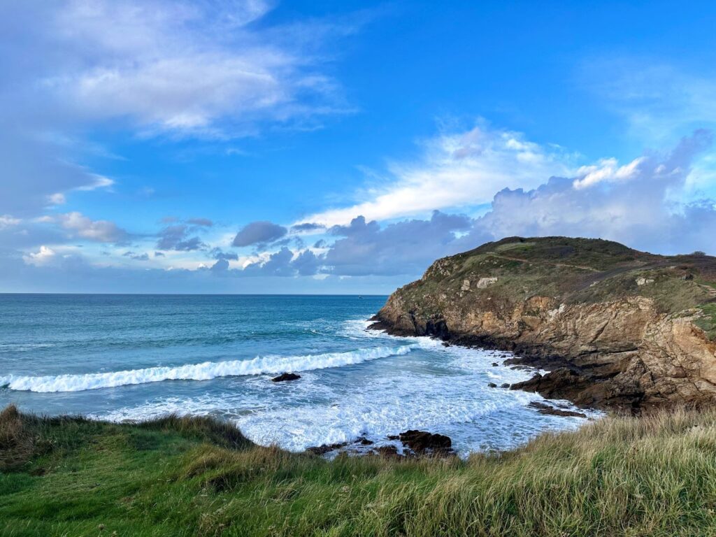 Cote Emeraude, Charlotte Longépé. Photo de la Pointe de la Garde Guérin à Saint-Briac-sur-Mer en Bretagne.