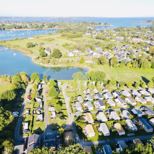 Vue Aérienne Camping Le Petit Voilier Saint Briac Sur Mer