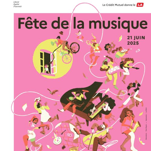 Affiche Fête Dela Musique 2025 Crédit Tom Goyon