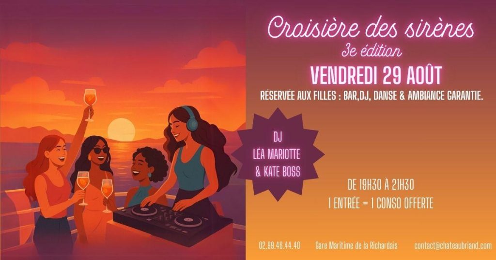 Croisière Des Sirènes Chateaubriand
