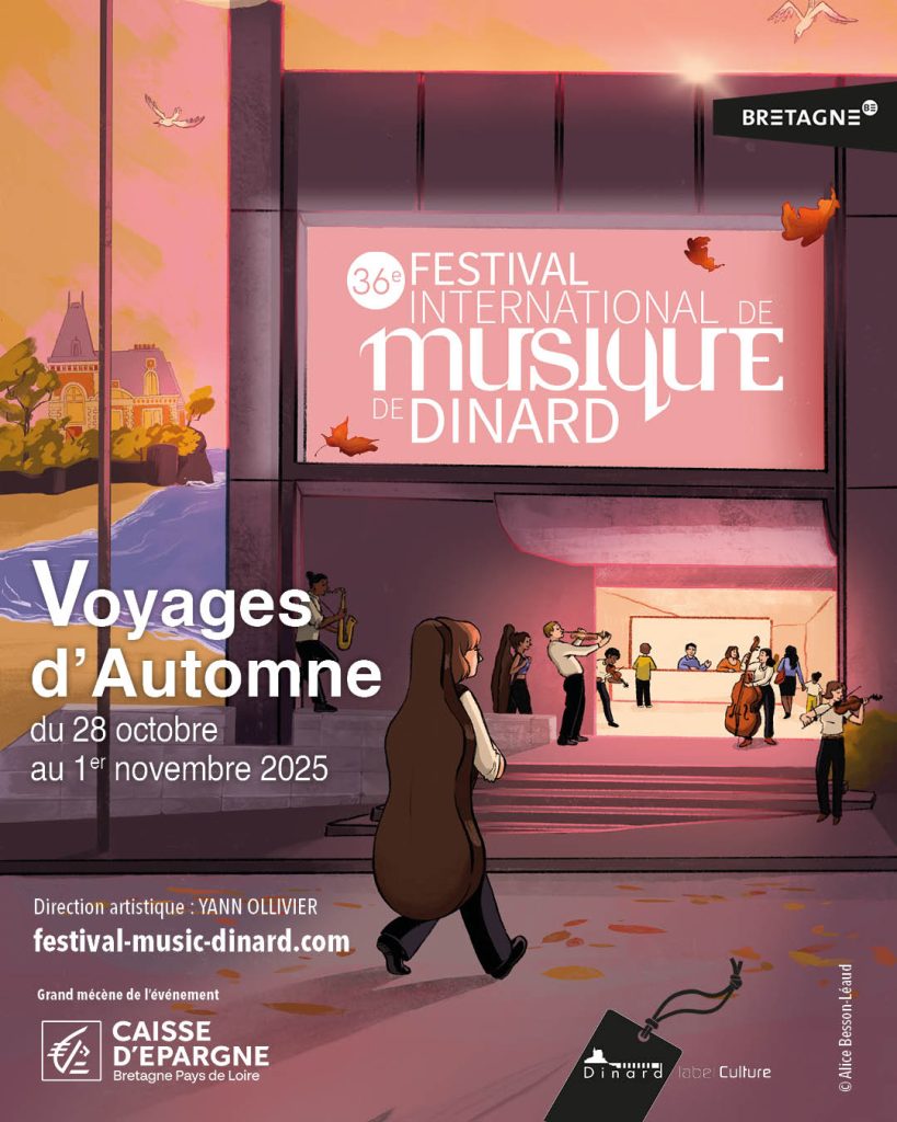 Affiche du Festival International De Musique De Dinard 2025