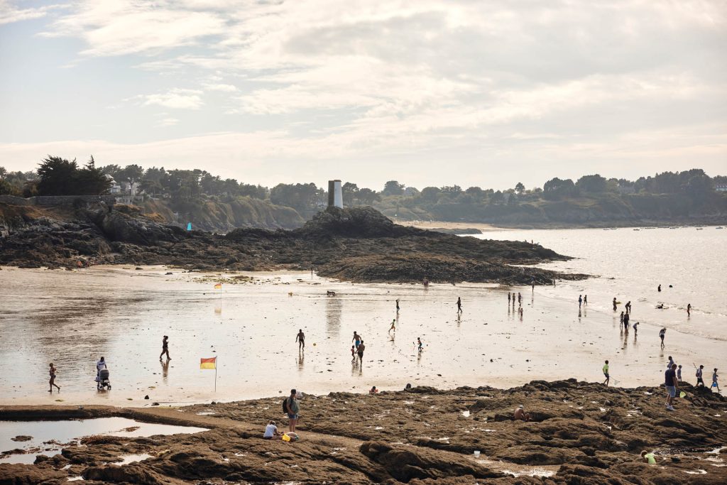 Plage de Port Blanc à Dinard. Crédit photo : Alexandre Lamoureux