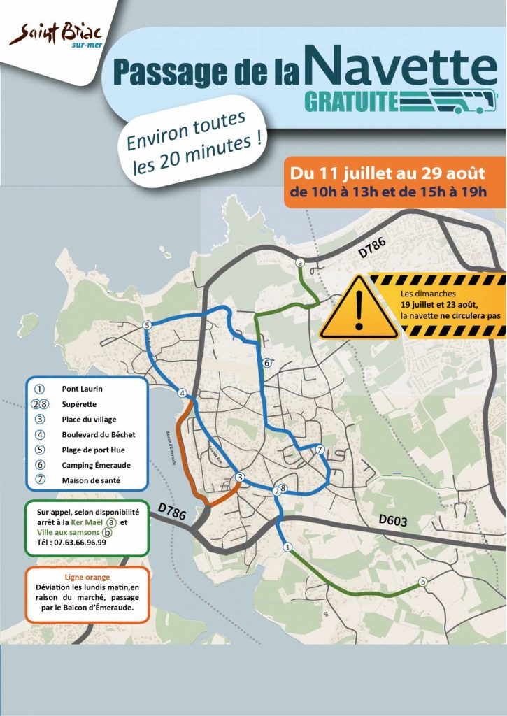 Navette Estivale Gratuite Saint Briac Sur Mer 2026