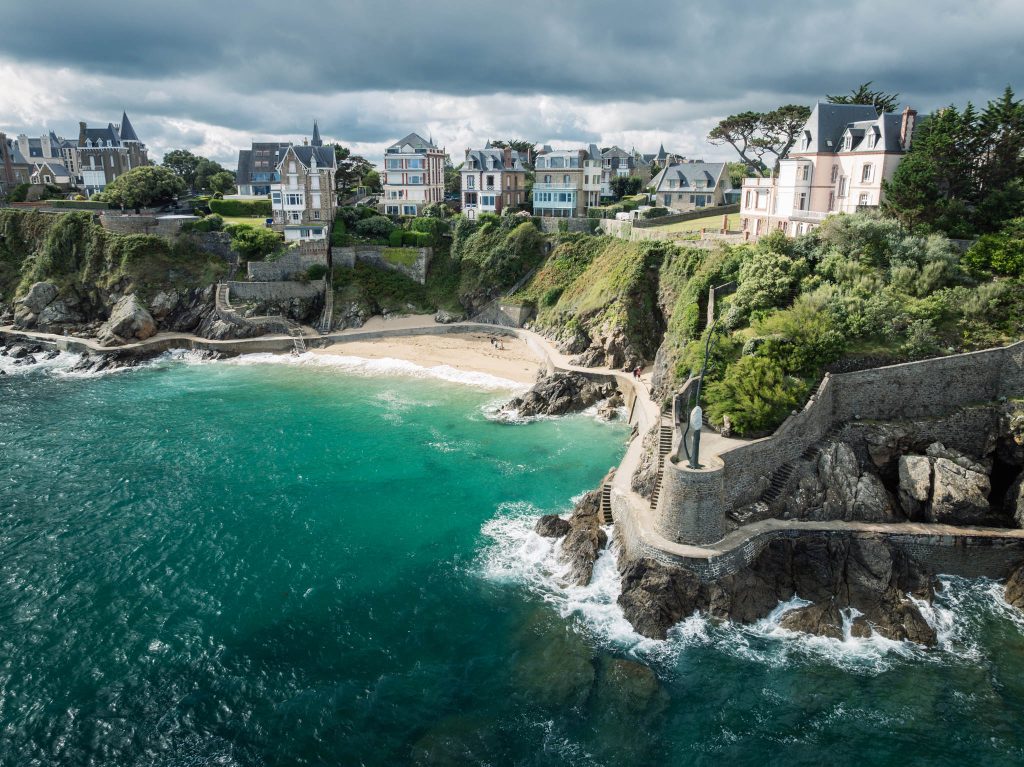 Dinard-Pointe du Moulinet - Plage de l'Ecluse - Pointe de la Malouine - Port-Riou - Parc des Tourelles - Saint-Enogat-BD©JeremyJehanin-2025