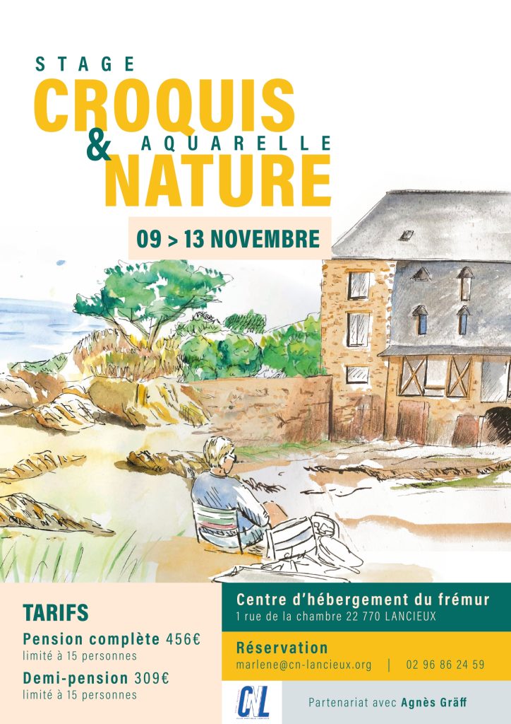 Stage Croquis Nature Et Aquarelle Club Nautique De Lancieux