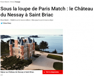 Paris Match Le Nessay Juillet 2021
