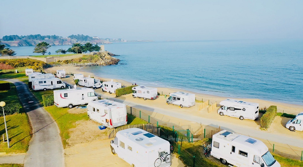 Camping Port Blanc Dinard Vue Mer Vacances Detente Nature
