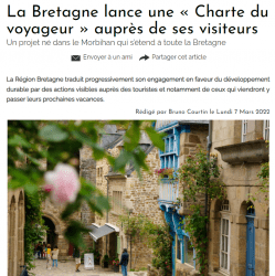 2022 03 11 17 09 38 La Bretagne Lance Une « Charte Du Voyageur » Auprès De Ses Visiteurs