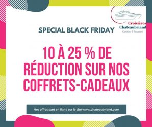 Offre Black Friday : Croisières Chateaubriand