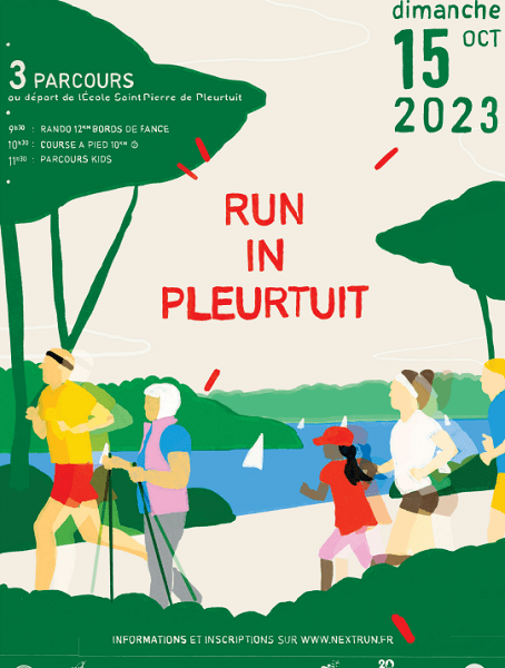 Run In Pleurtuit Affiche