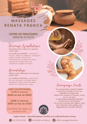 aÖm massages : Offres de Printemps