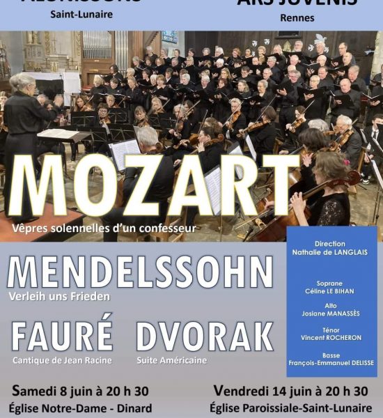 Affiche Alunissons Concert Mozart